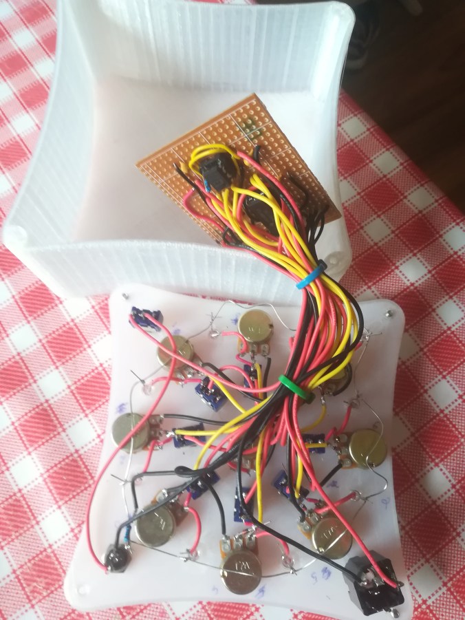 8 step sequencer components