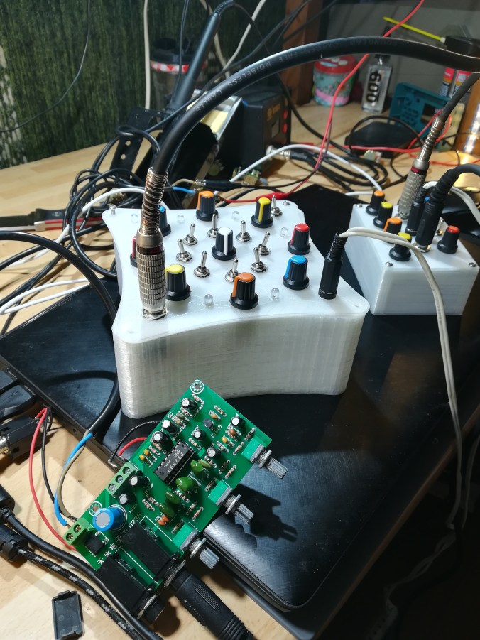 8 step sequencer + Atari Punk Console + reverb