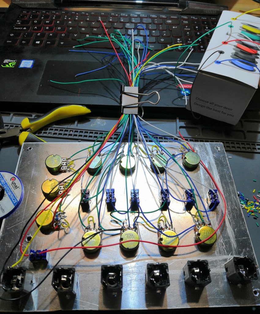 Faceplate wiring